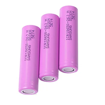

ICR18650-26J M 3.7v 2600mah 18650 Battery for Samsung 18650 Battery ecig power bank flashlight