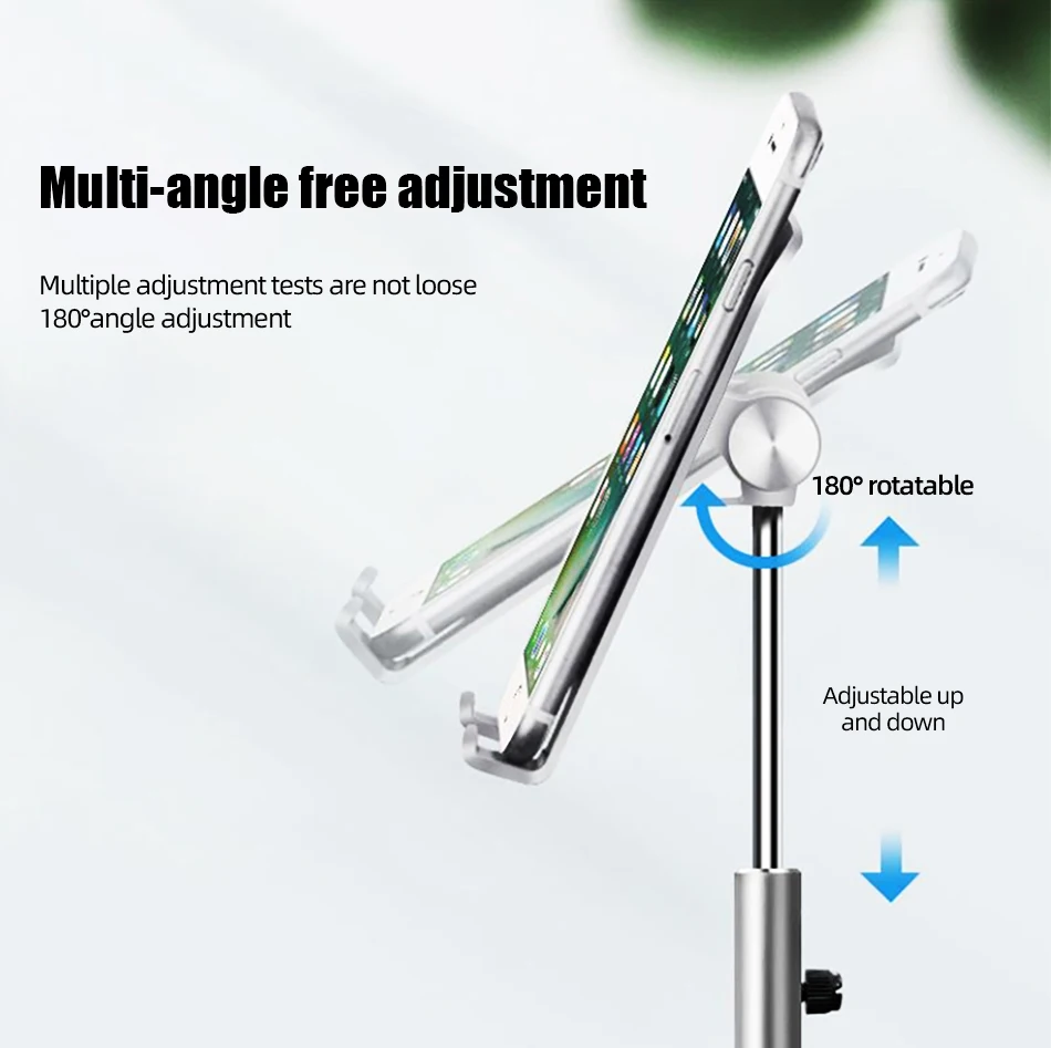 ihuigol Telescopic Phone Holder For Xiaomi mi 9 Huawei iPhone 11 8 7 iPad Universal Desktop 10.5 inches Phone Stand Lazy Bracket (5)