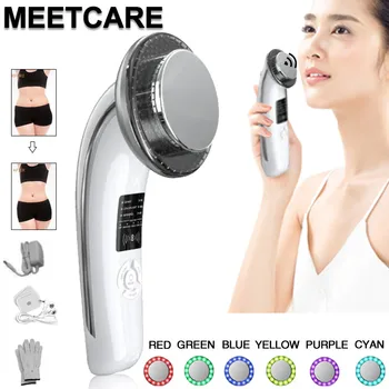 

6in 1 Electric Ultrasound Cavitation Body Slimming Massager Infrared EMS Cellulite Vibra Loss Weight Portable Home Use Machine