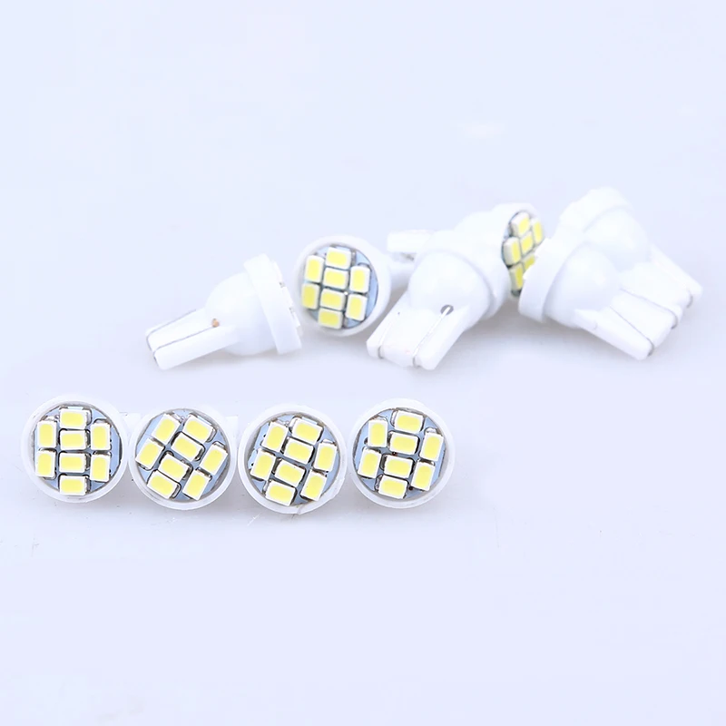 POSSBAY универсальный интерьер автомобиля грузовика купить 10 шт. получить 2 8SMD W5W 1206