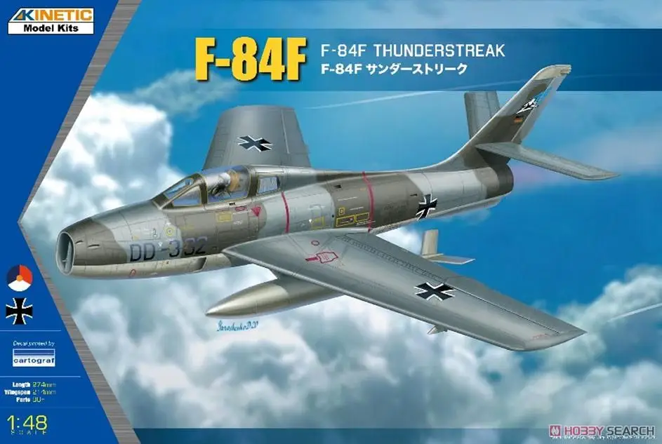 

Сделай сам, K48068 1/48 весы F-84 THUNDERSTREAK модель комплект
