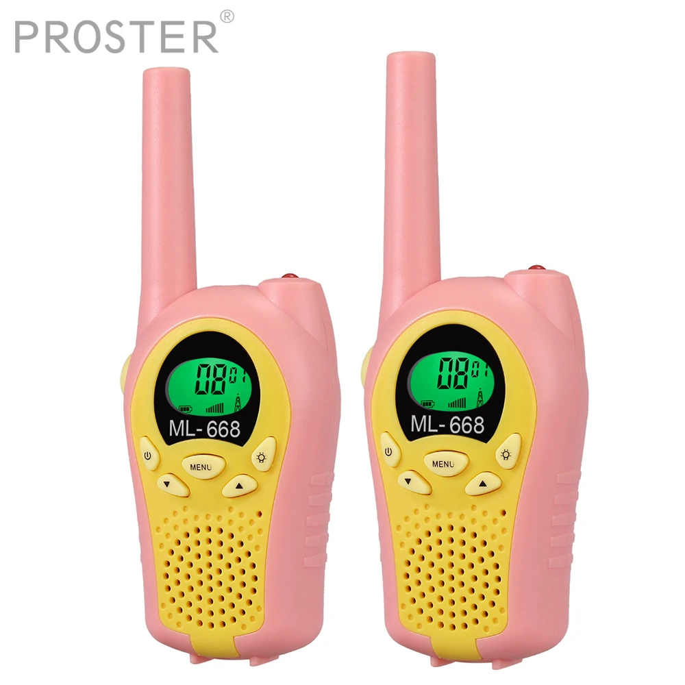 Proster For Walkie Talkies для детей 22 канала 2 пути радиус действия до 3 км дальность рации подарки для детей Birt