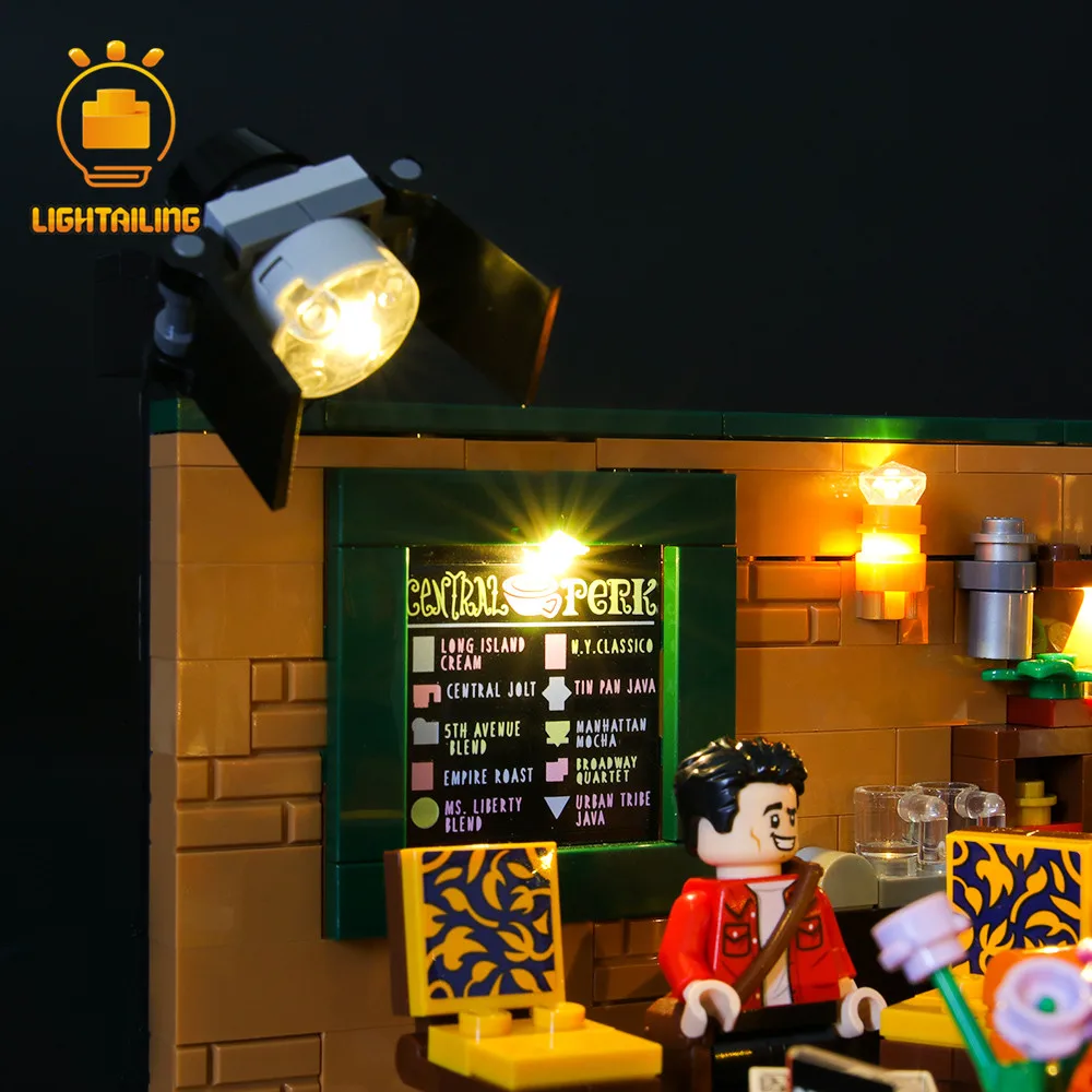 LIGHTAILING светодиодный светильник набор для идей серии центральный Perk светильник ing набор совместим с 21319(не включает модель