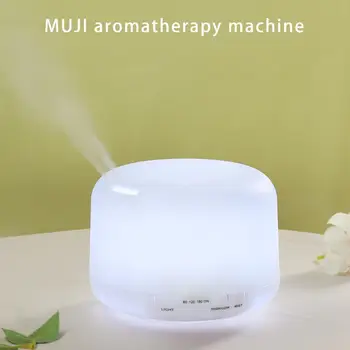 

500ml Air Humidifier Aroma Diffuser Aromatherapy USB Essential Oils Ultrasonic Humidifier Mist Maker 7 LED Color For Home