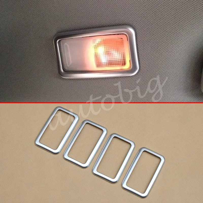 Pearl Chrome Rear Reading Light Lamp Cover Trims FOR Toyota Sienna XL30 2015-2019 Interior Accessories | Автомобили и мотоциклы