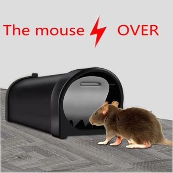 

Reusable Small Plastic Mousetrap Catching Mice Rat Killer Live Mouse Trap Bait Snap Spring Rodent Catcher Pest Control