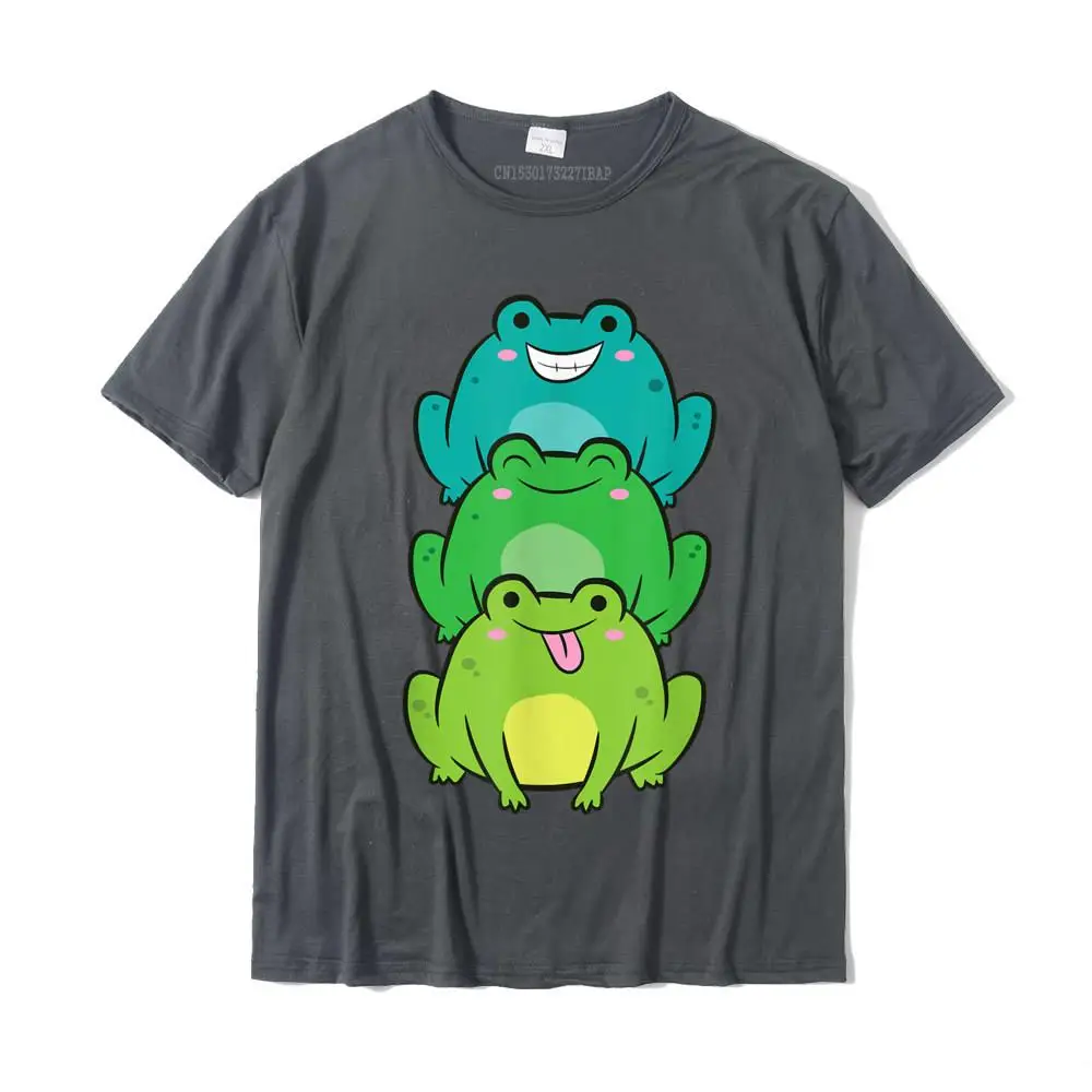 Cool Casual ostern Day Cotton Fabric O Neck Men Tops T Shirt Street Top T-shirts Coupons Short Sleeve T-shirts Cute Frogs Cartoon Frog Kawaii Frogs Love Frogs T-Shirt__MZ22863 carbon