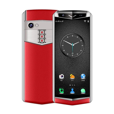 red silver Роскошный Android 8,1 Celular смартфон 3 ГБ ОЗУ 32 Гб ПЗУ LTE 4G мобильные телефоны 3,5 дюймовый HD экран gps blutooth сотовые телефоны - Цвет: red silver