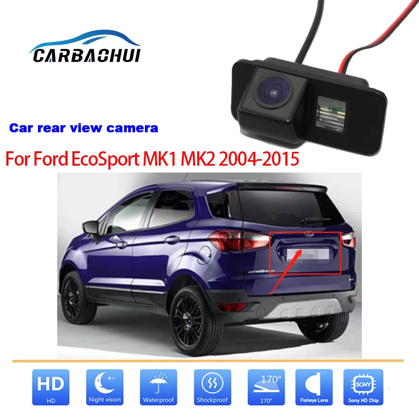 Камера заднего вида для Ford EcoSport MK1 MK2 2004 2015 HD CCD/RCA|Камера авто| |