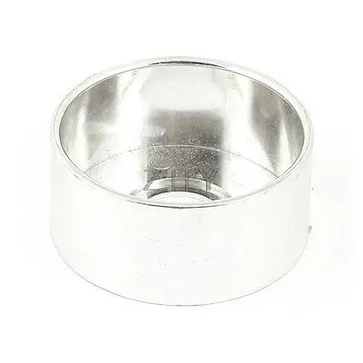 

22mm Cutout Push Button Switch Round Safeguard Cover Silver Tone 67x30mm
