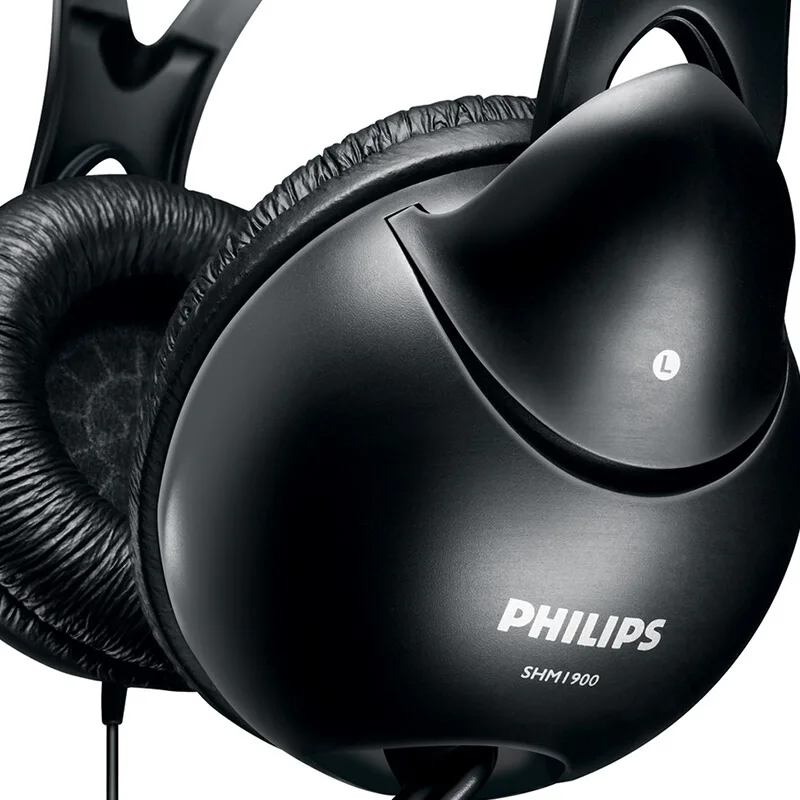 Наушники Philips SHM1900 с функцией шумоподавления 3,5 мм разъем микрофон игровая гарнитура Поддержка музыки и кино и игры