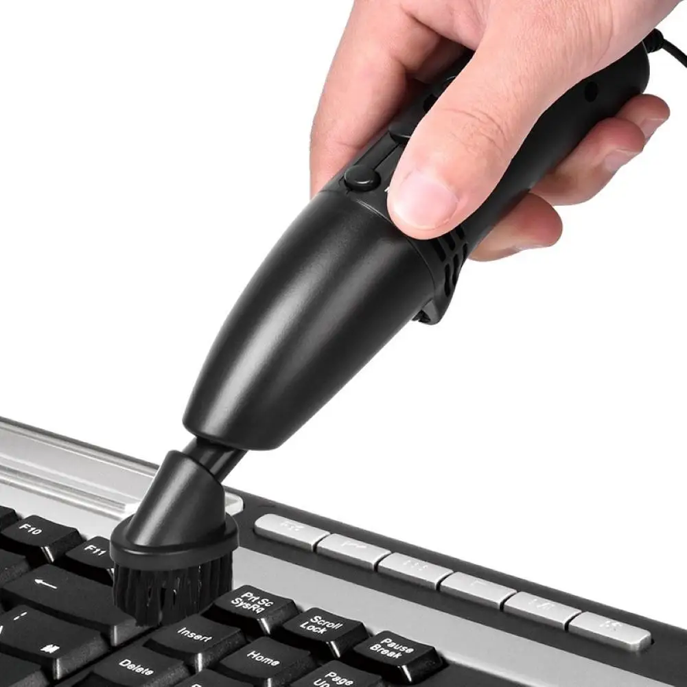 

Mini USB Wired Laptop Computer Keyboard Vacuum Cleaner Dust Cleaning Brush Kit