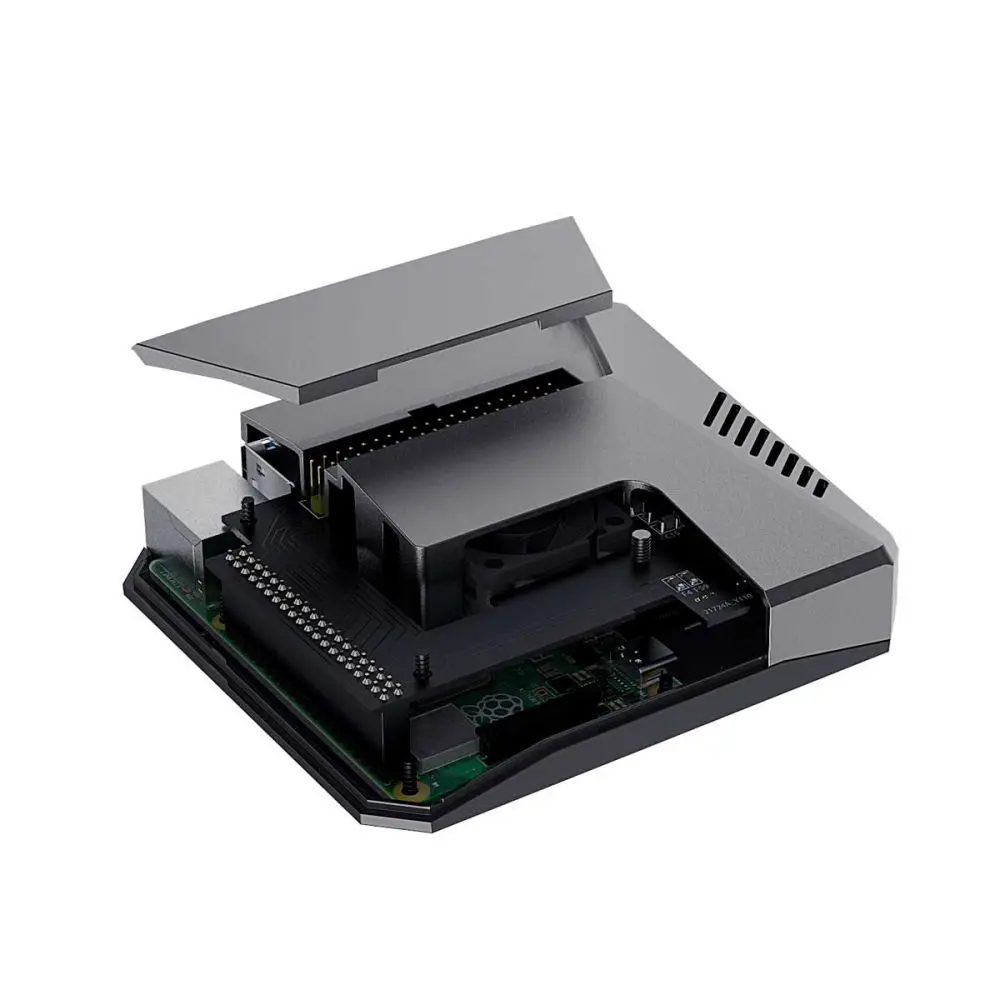 Чехол S ROBOT Argon Raspberry Pi 4 со съемным магнитным корпусом металлический корпус с