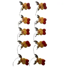 Christmas Light String Elk Plush Muppet Pendant Holiday Decoration Small LED Light Waterproof Outdoor Indoor Decoration