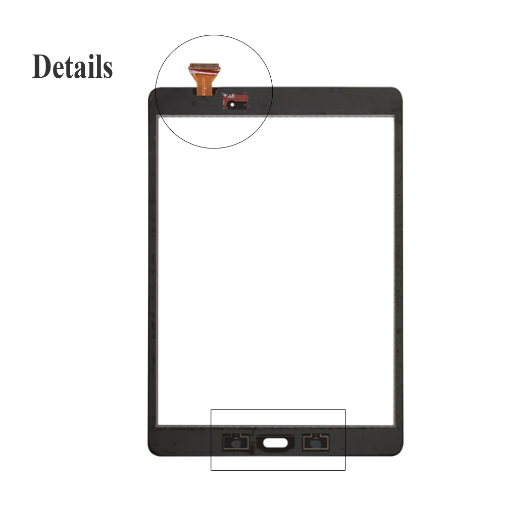WEIDA lcd 9," сенсорный экран для samsung Galaxy Tab A 9,7 SM-T550 T550 T551 T555 сенсорный экран дигитайзер Бесплатный инструмент