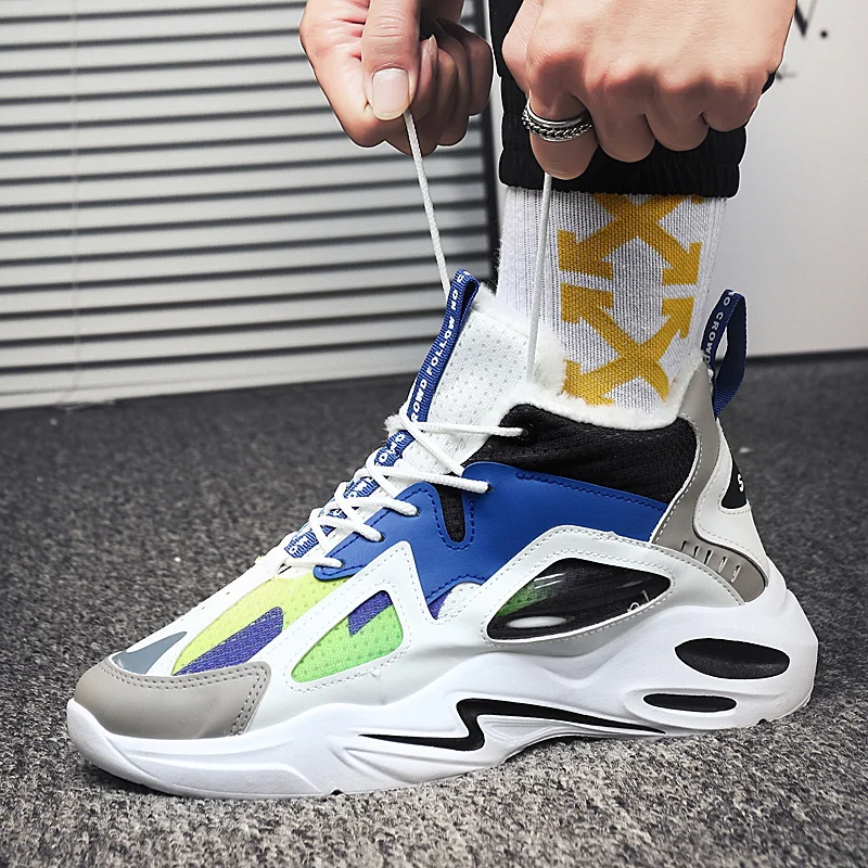 

Men Sneakers Light-Trainers Mocassin Shoes Men Casual-Shoes Krasovki Comfortable