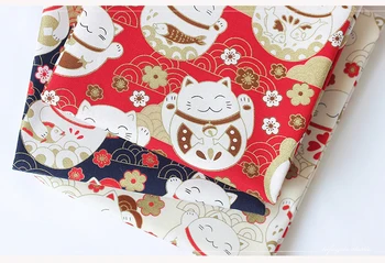 

ZAKKA Bronzing Cotton Clothing Fabric Printed Embroidery Handmade Materials Kit Frame Lace Button Handbag Needlework Shoulder