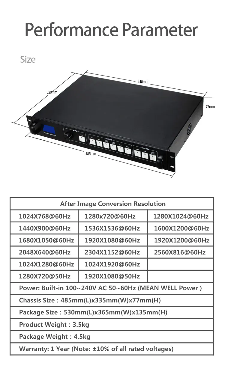 Debra Pro 8 Channel DJ Controlle with 99DSP Reverb