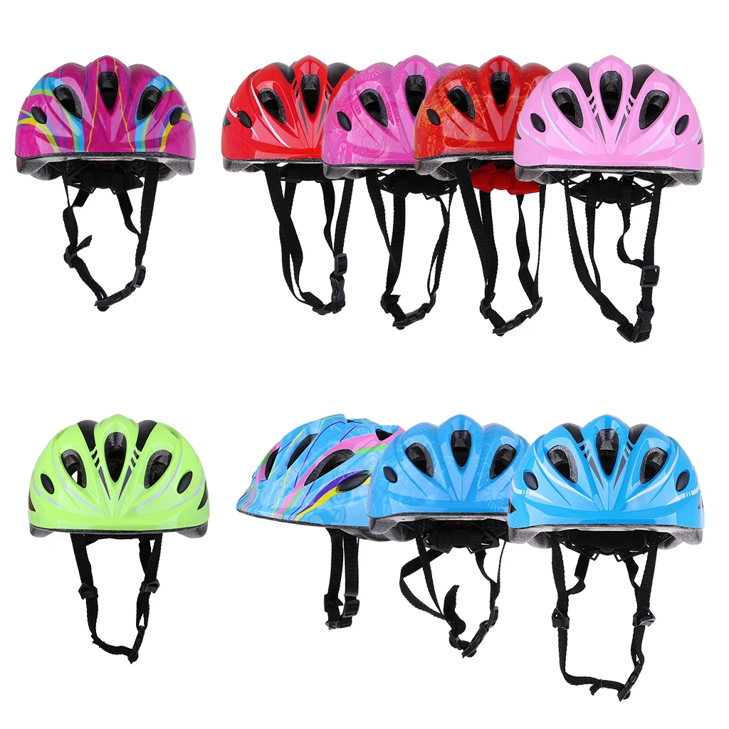 Cycling Children Bike Bicycle Helmet Scooter Safety Head Circumference Adjustable Size 49-59cm Sports Protective Gear