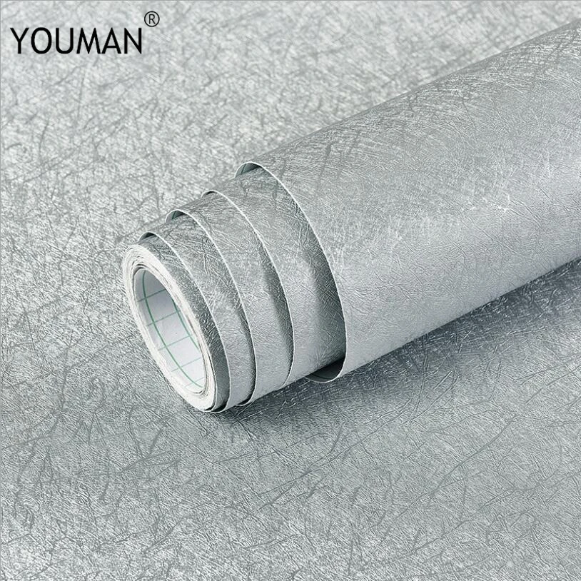 Furniture Stickers Wallpapers Self-Adhesive Living-Room Vinyl White Cabinet Kitchen Waterproof