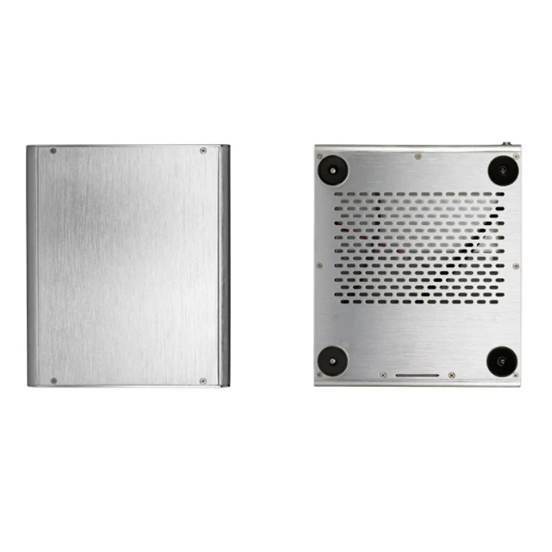 E-I3S алюминиевый сплав мини Чехол Itx HTPC Настольный Офис Бизнес домашний маленький хост чехол