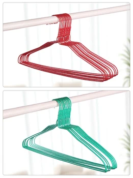 

Colorful Multifunctional Plastic Hanger Non Slip Clothes Storage Organizer Non-Slip Hanger Hook Random Color Drop Shipping