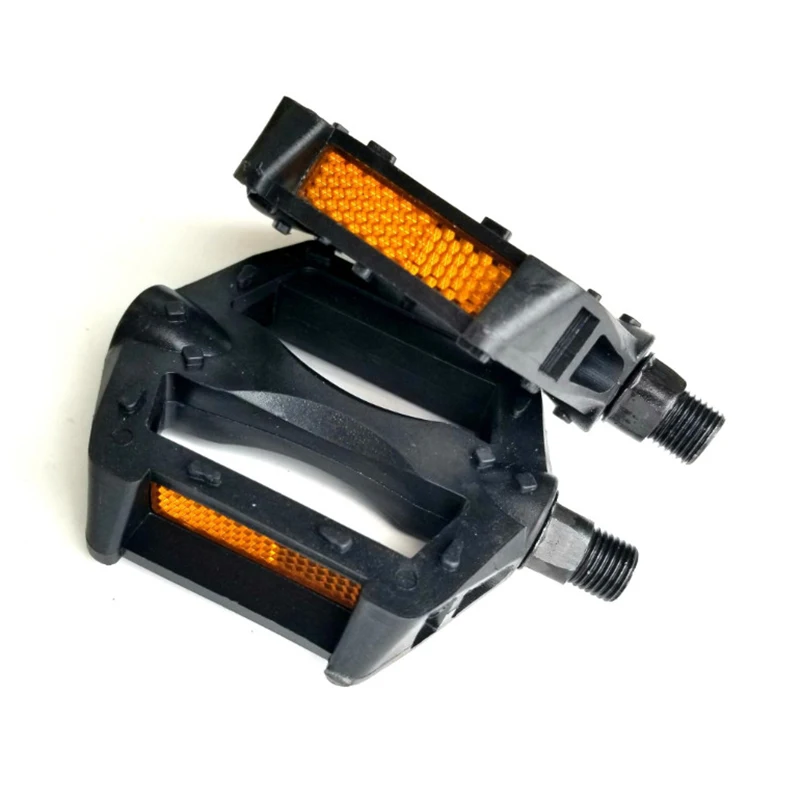 

1 Pair 4.3x3.5x1.1" MTB Road Folding Bike Flat Pedals Riding Cycling Tool Parts