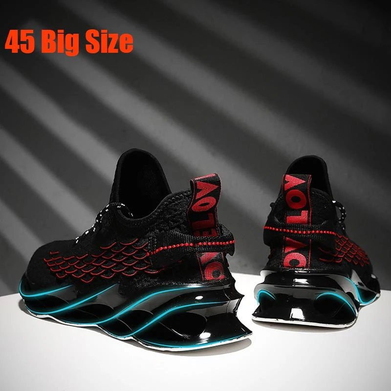 sports black running sport shoes