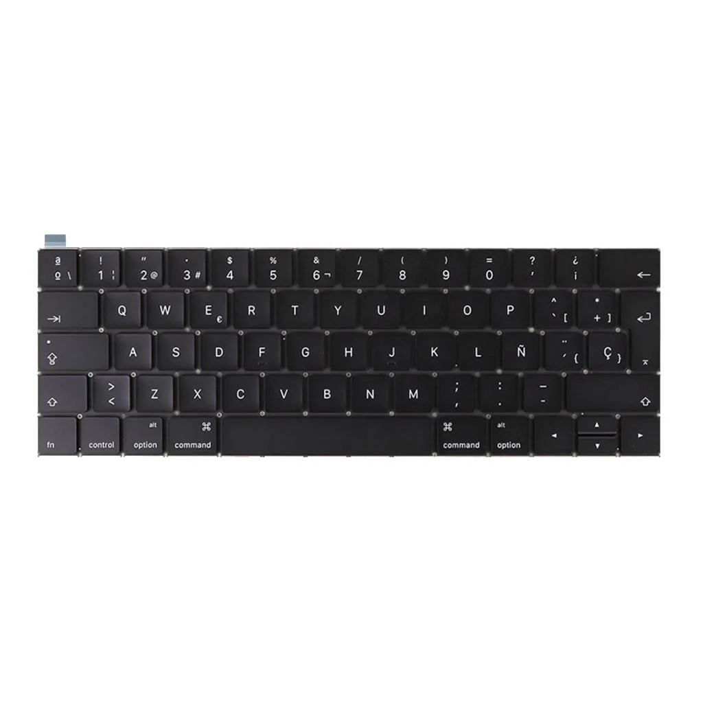 

Spanish Layout PC Laptop Keyobard Replacement for MacBook Pro Retina 15" A1707 Laptops Keyboard 2019 New High Quality