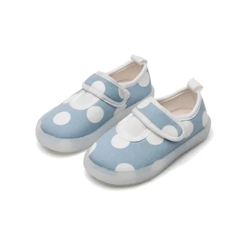 

2020 Autumn Kids Shoes Girl's Shoes Casuals Slip-On Butterfly-knot Fashion Canvas All-match