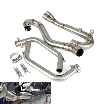 

For Yamaha MT03 MT 03 YZF R3 R25 YZF-R3 Full System Exhaust Slip-On Connector Adapter Muffler Middle Pipe Accessories Motorcycle
