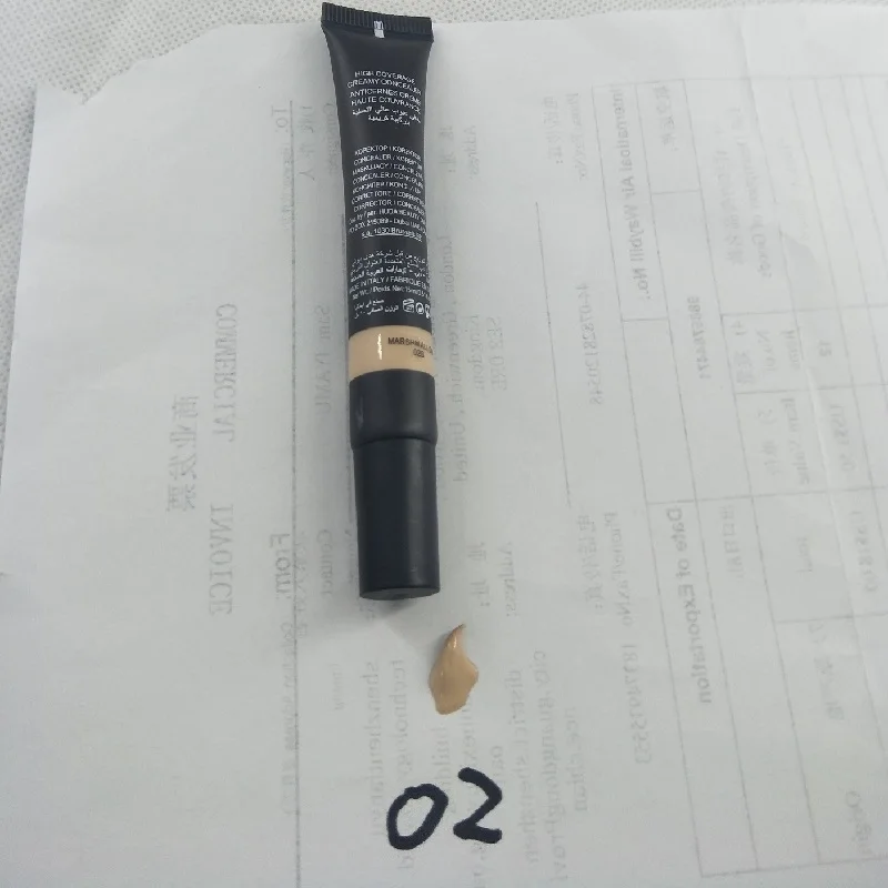 02B Готов к отправке 6 цветов консилер основа под макияж Обложка праймер консилер база профессиональный макияж Палетка для контурирования лица Ma - Цвет: 02B