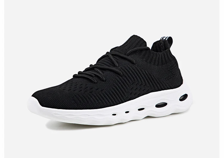 2019 Breathable Flying Woven Women's Casual Sneakers-1
