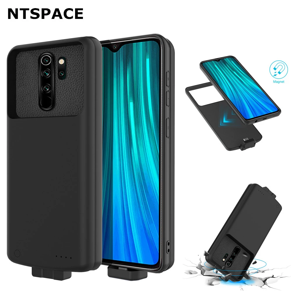 Чехол для портативного зарядного устройства NTSPACE 5000 мАч Xiaomi Redmi Note 8 Pro чехлы чехол