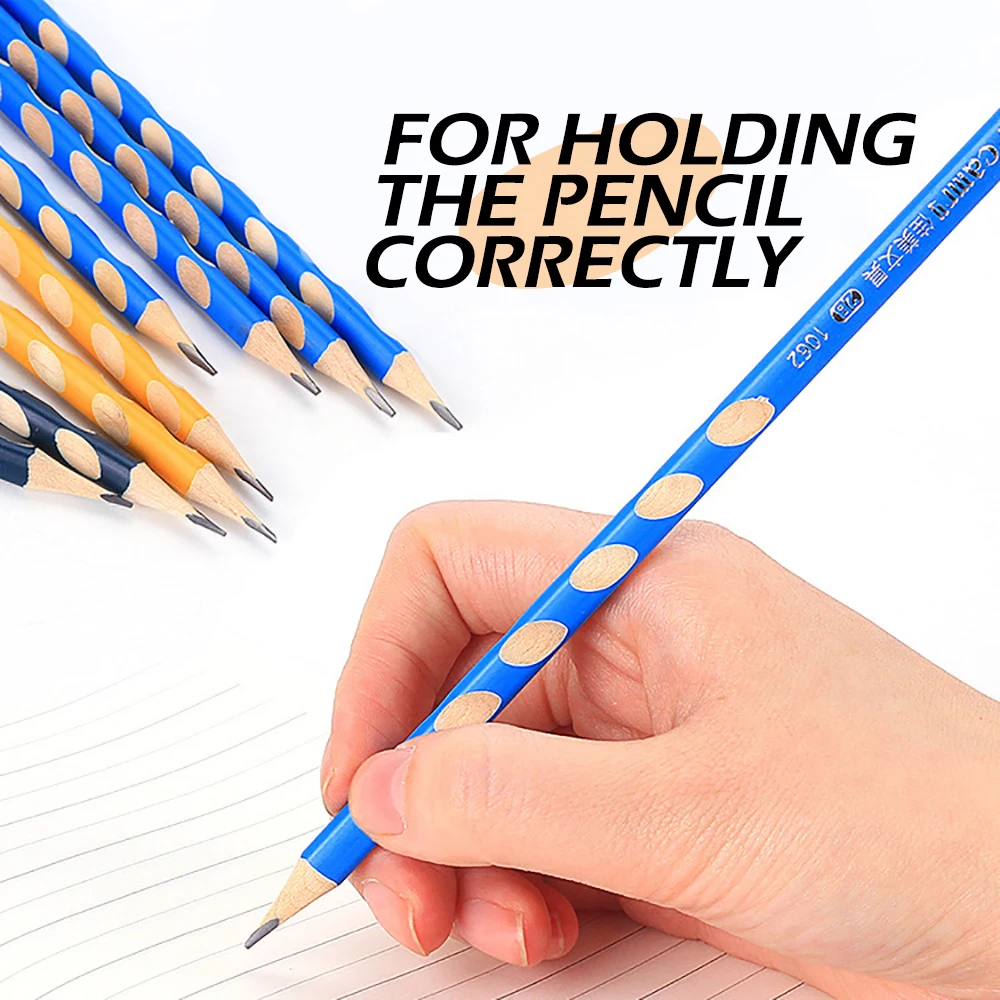 

1Pc HB Kawaii Wooden Lead Pencils Creative Hole Pencil For Kids Gifts School Office Supplies Novelty Stationery Correction Tools