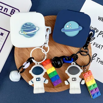 

Cute Astronaut Protective Silicone Case For Xiaomi Air2 SE Shell For Mi Airdots Pro2 SE Soft Shockproof Cover For MI Air 2 SE