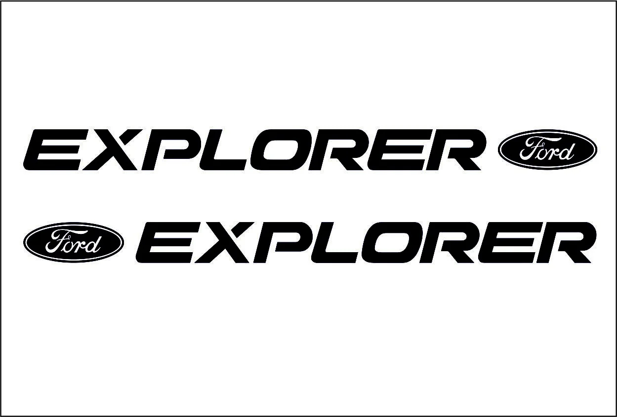 Для FORD EXPLORER 2x наклейки на кузов боковые наклейки логотип графика винил высокого качества
