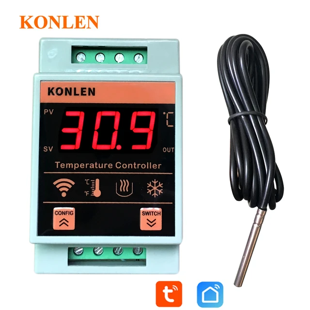 Wireless Temperature Sensor Freezer  Refrigerator Temperature Monitor Wifi  - Wifi - Aliexpress