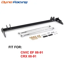 Dynoracing Серебряный Тяговый рычаг управления для Honda Civic 1988-1991 Honda Civic CRX