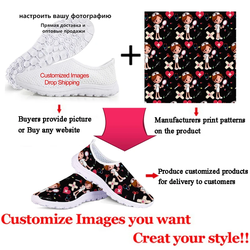 New Fashion Spring Summer Funny Flats Women Shoes Unisex 3D Print Beer Shoes Casual Mesh Light Sneakers Breath Zapatos de Mujer