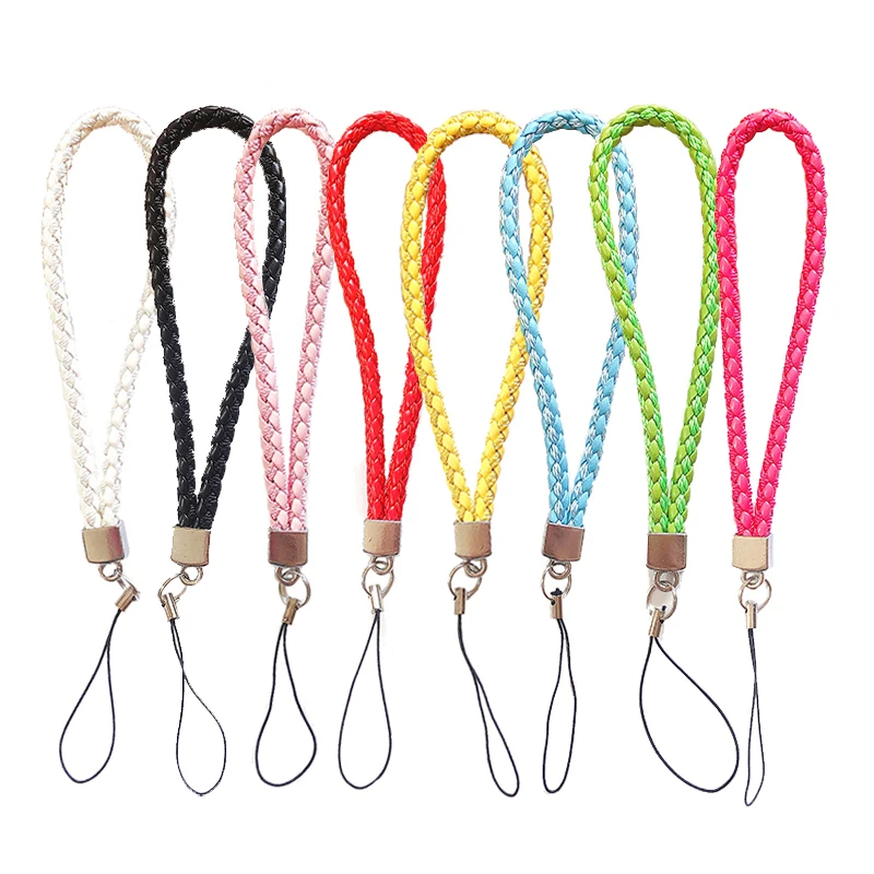 Hand Wrist Lanyard String Short Grip Non-slip Mobile Phone Strap for Flash Drive Keychain ID Badge Holder DIY Hang Rope | Мобильные