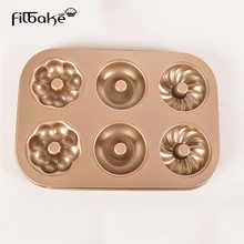 Filbake, спиральный цветочный мусс, форма для кекса, антипригарная форма для десерта, форма для кекса, модель десерта, инструменты для выпечки, посуда для выпечки, кухонный поднос