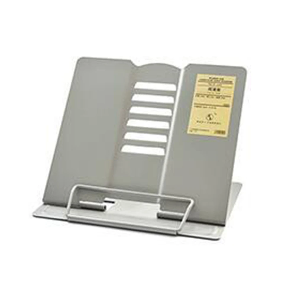 

Portable Home Organizer Office Adjustable Holder Table Shelf Reading Stand Non-Slip Document Foldable Metal Bookrest Non-toxic