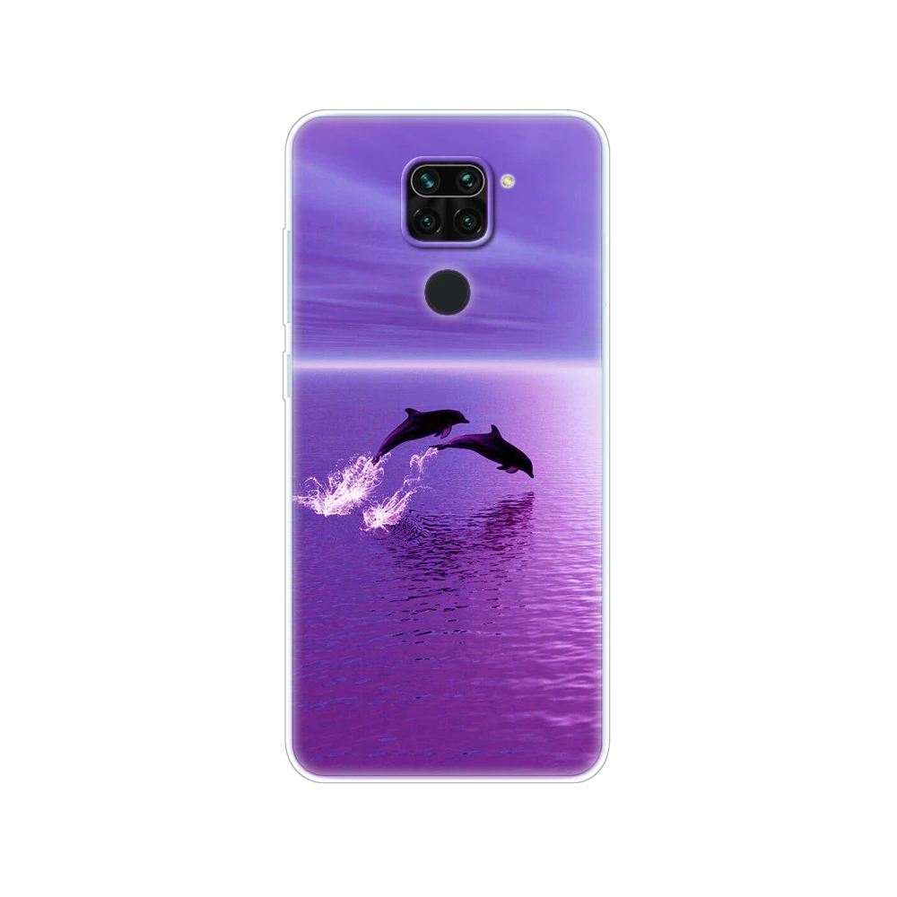 For Xiaomi Redmi Note 9 Cases Soft Tpu Phone Back On Redmi Note 9 Pro Silicon Covers Redmi Note9 Pro Note 9s Bumper Funda Cat 