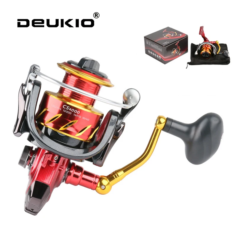

Fishing Reel Max Drag 13kg 5.5:1 High Speed Metal Spool Spinning Reel Saltwater Reel carp Reel Fishing Send Line Bass Pike Pesca