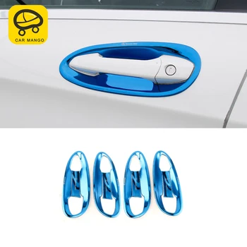 

CarManGo for Mercedes Benz A Class GLA W176 Car Door Bowl Door Wrist Cover Trim Frame Sticker Chrome Exterior Accessories