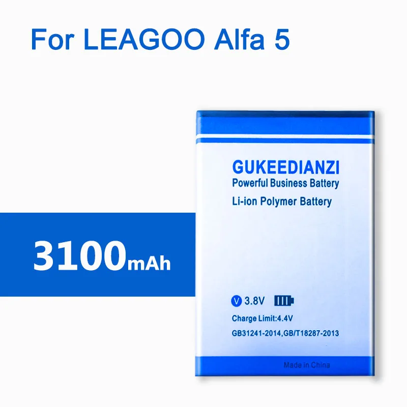 High Capacity Battery BT-501 BT501 100% NEW Quality 3100mAh Back-up for LEAGOO Alfa 5 Smartphone+Tracking Number | Мобильные