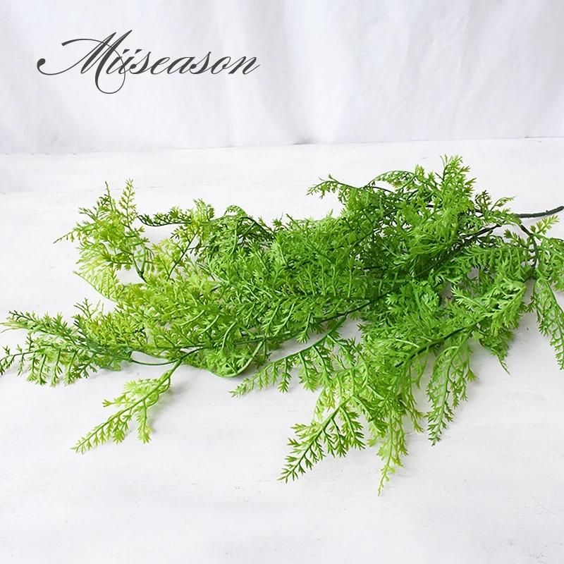 5 вилок искусственный Maidenhair папоротник имитация зеленых персидских папоротников искусственные листья из ротанга домашний сад свадебные украшения