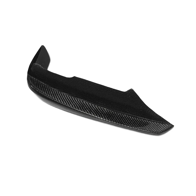 Pair Real Carbon Fiber Front Splitter for BMW F30 2012-2018 M Sport Body Kits Front Fog Lamp Splitter Fins Trim Canards Cover