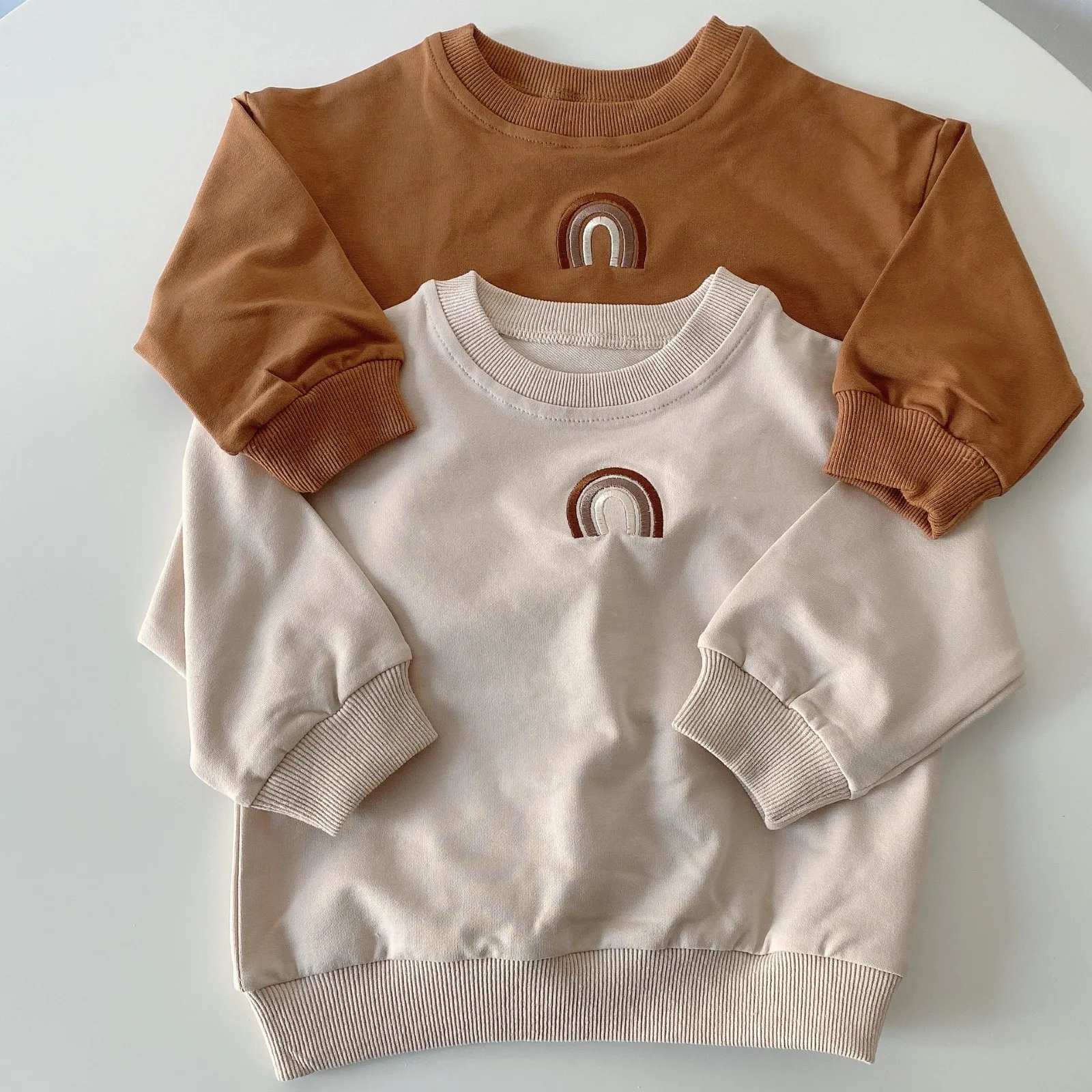 GYMBOREE Toddler Girl's pullover Rainbow Sweat Neuf avec étiquettes! 